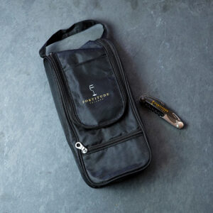 Fortitude Cellars 2 Bottle Wine Carrier and Opener